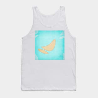 Summer Vibe Surfing Collage Tank Top